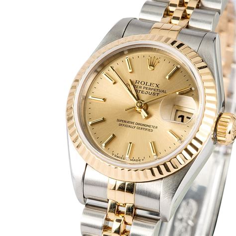 ladies rolex perpetual datejust|Rolex Datejust two tone price.